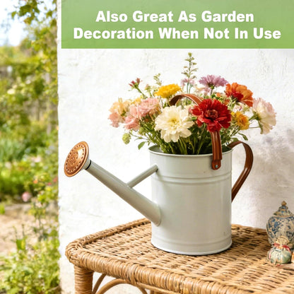 1 Gallon Watering Can for Outdoor&Indoor Plants，Yellow