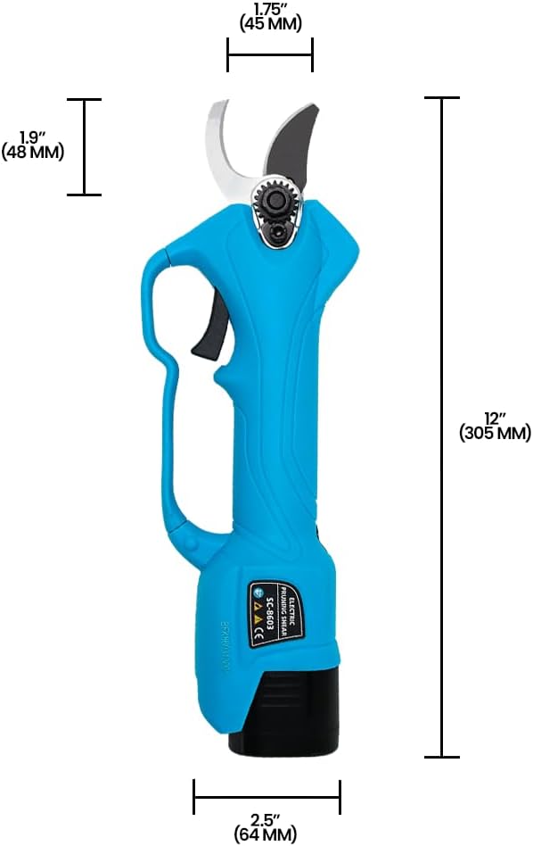 63.5" Long Reach Compact Cordless Pruner, .75-Inch Cut