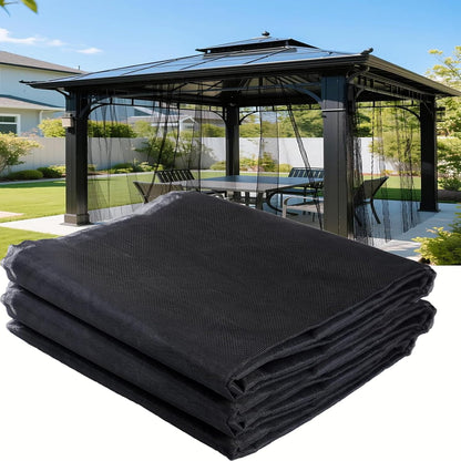 Patio Mosquito Netting, 10x13FT UV Resistant Bug Mesh for Balcony & Plants