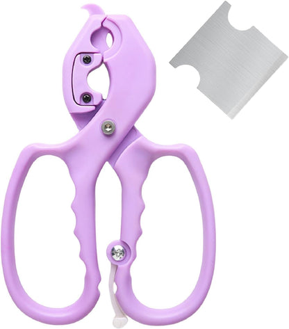 2 in 1 Scissors for Flower Cutting Scissor Professional Floral Scissors and Shears Florist with Thron Remover Floral Snips for Cut Flowers (AY)