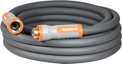 Flexible Garden Hose 5/8" x 5ft, 360° Swivel Handle, Burst 600 PSI