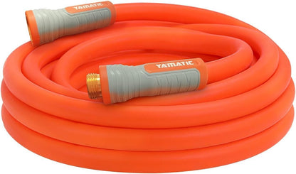 Flexible Garden Hose 5/8" x 5ft, 360° Swivel Handle, Burst 600 PSI