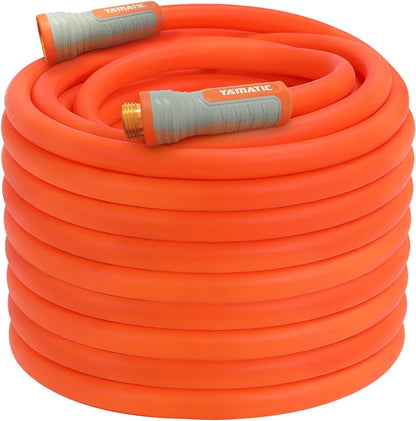 Flexible Garden Hose 5/8" x 5ft, 360° Swivel Handle, Burst 600 PSI