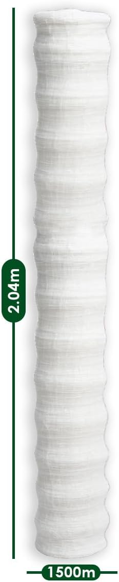 Trellis Netting, Netting, Scrog Net, Trellis Net, 5ft x 4920ft Roll, for Climbing Plants, Cut Flower Support, Garden, Grow Pea, Bean, Grape Vine, Mesh, Heavy Duty, 6x6 Inch Squares