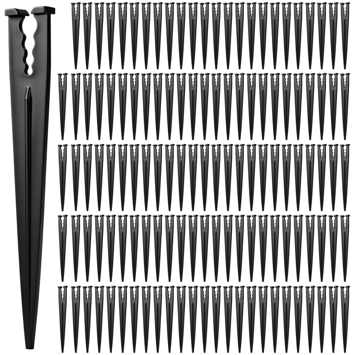 45 Pack Quick Connect 1/4 Inch Drip Irrigation Fittings Kit, 1/4" Dripline Push-to-Fit Connectors Assortment for 1/4-Inch Drip Tube for Garden Sprinkler Systems