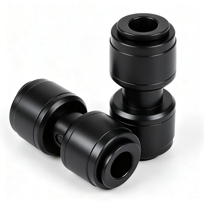 45 Pack Quick Connect 1/4 Inch Drip Irrigation Fittings Kit, 1/4" Dripline Push-to-Fit Connectors Assortment for 1/4-Inch Drip Tube for Garden Sprinkler Systems
