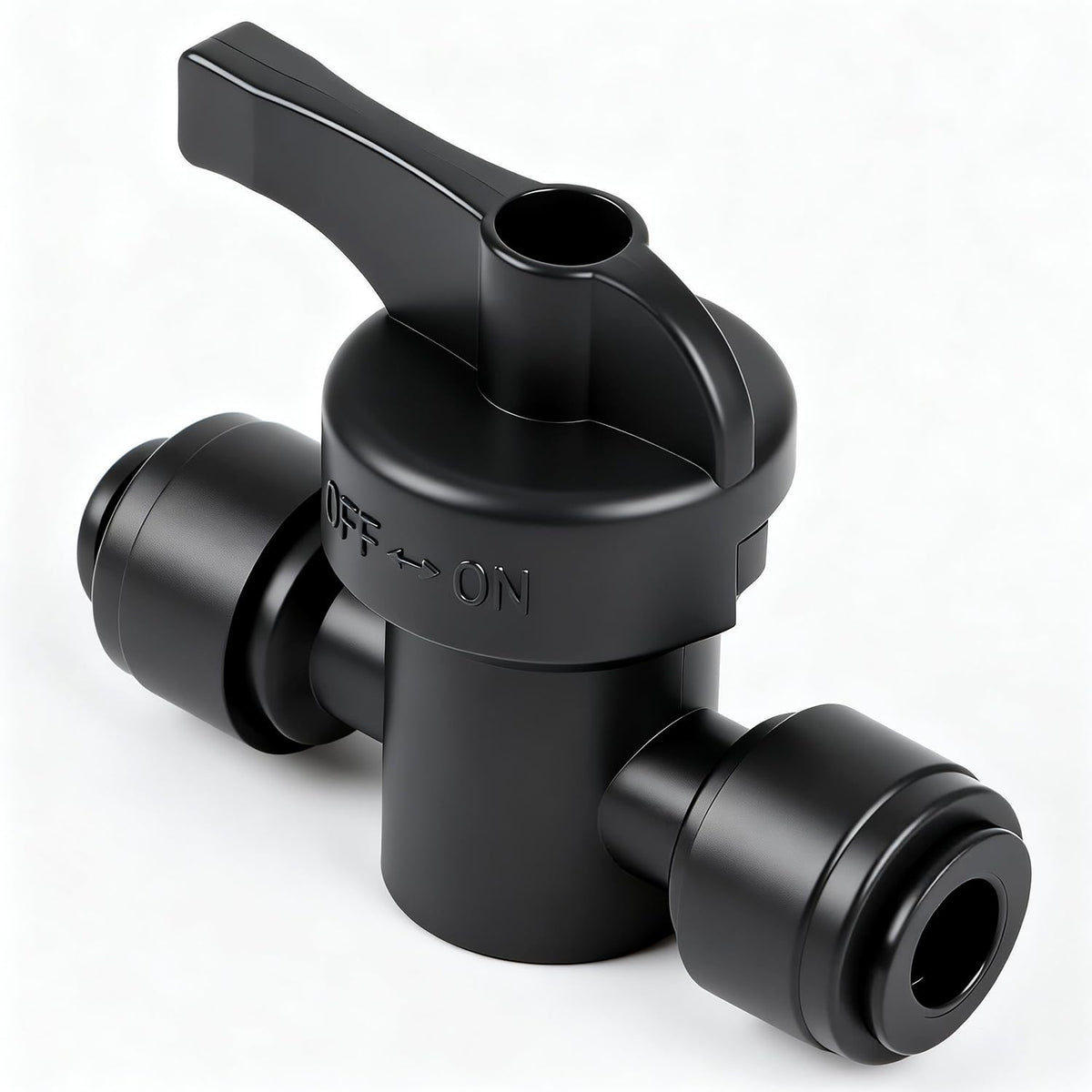 45 Pack Quick Connect 1/4 Inch Drip Irrigation Fittings Kit, 1/4" Dripline Push-to-Fit Connectors Assortment for 1/4-Inch Drip Tube for Garden Sprinkler Systems