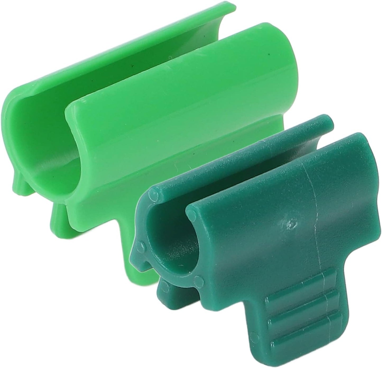 24 PCS Garden Clips,Garden Clips Greenhouse Clamps Film Row Cover Netting Tunnel Hoop Clip,Have a Strong Grip to Hold Down The Shade Cloth or Plant Cover on Garden Hoops or Greenhouse Hoops(19mm)