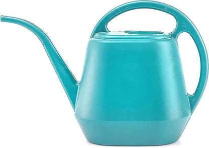 Plastic Watering Can, Bright Blue, 1-Gallon