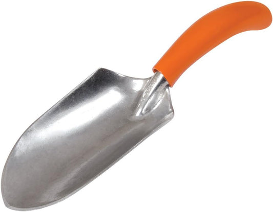 No-Blister Trowel, Aluminum Garden Trowel, Ergonomic Handle