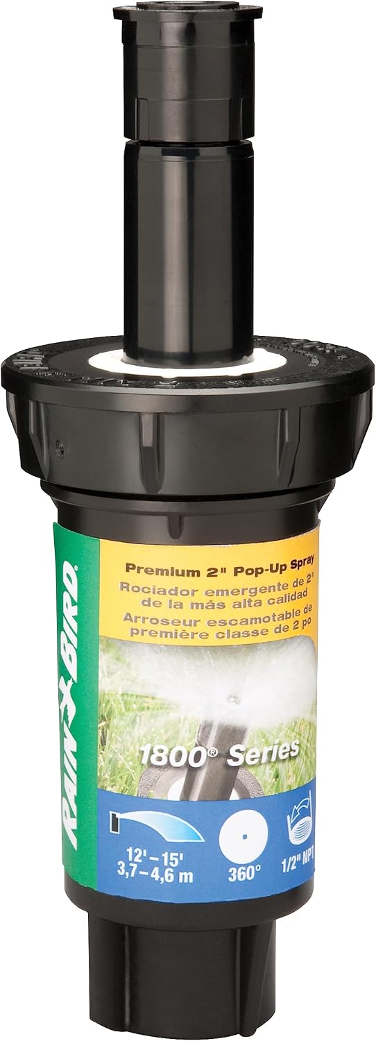 1804VAN Professional Pop-Up Sprinkler, Full Circle, 8-15 Feet, 4"