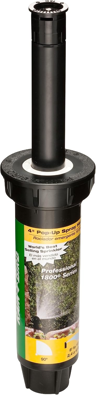 1804VAN Professional Pop-Up Sprinkler, Full Circle, 8-15 Feet, 4"