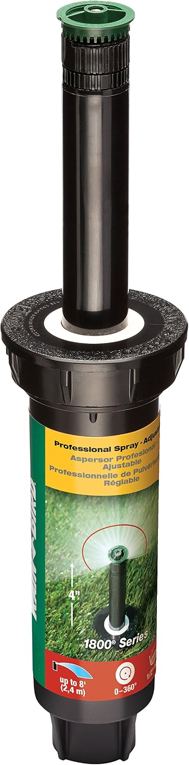 1804VAN Professional Pop-Up Sprinkler, Full Circle, 8-15 Feet, 4"