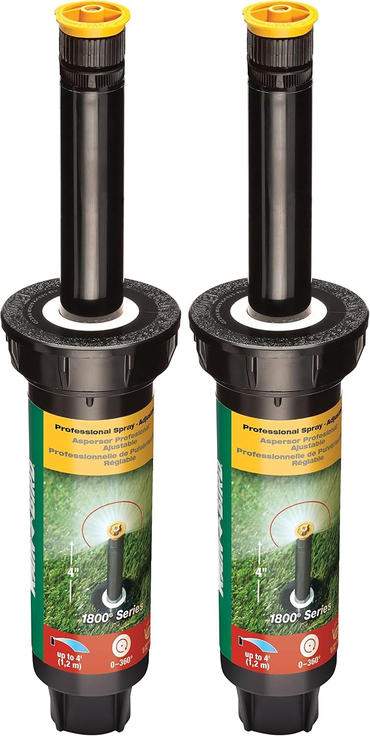 1804VAN Professional Pop-Up Sprinkler, Full Circle, 8-15 Feet, 4"