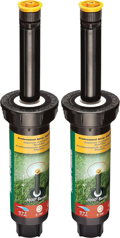 1804VAN Professional Pop-Up Sprinkler, Full Circle, 8-15 Feet, 4"