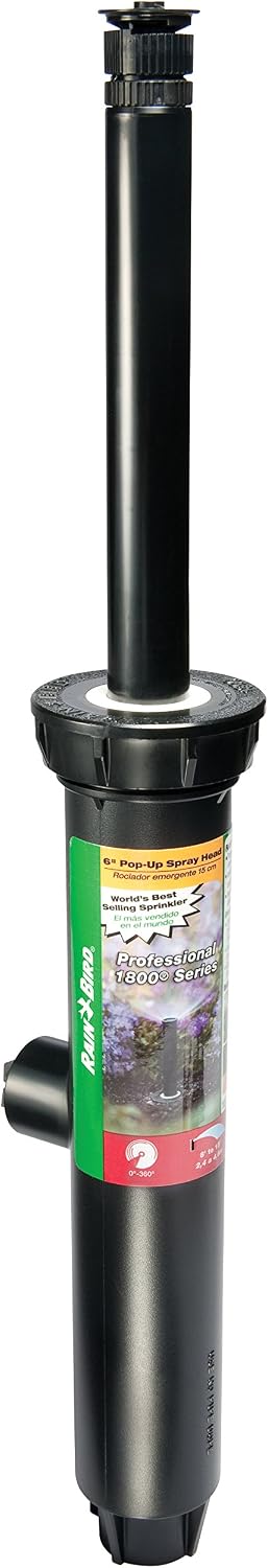 1804VAN Professional Pop-Up Sprinkler, Full Circle, 8-15 Feet, 4"