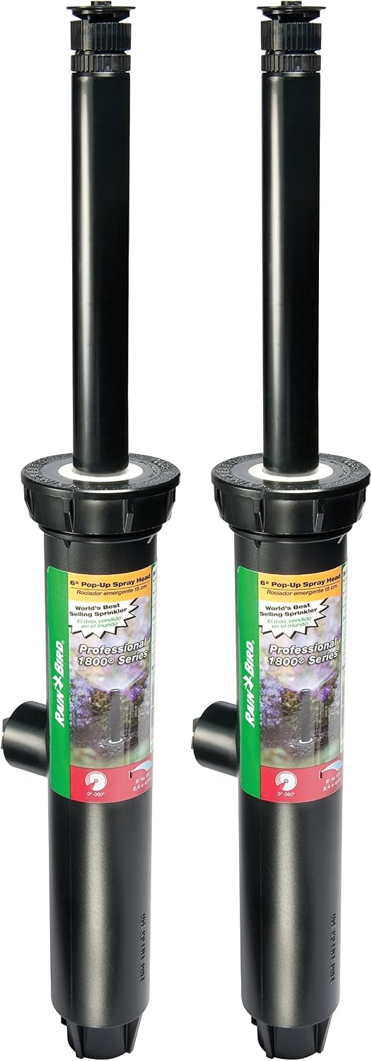 1804VAN Professional Pop-Up Sprinkler, Full Circle, 8-15 Feet, 4"
