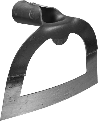 Hollow Hoe Garden Tool 8.38X6.69X4.80 Inch Heavy Duty Hand Tool for Weeding Soil Loosening Cultivating Backyard Gardening and Agriculture