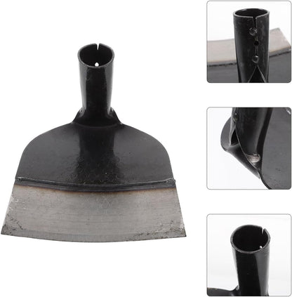 Hollow Hoe Garden Tool 8.38X6.69X4.80 Inch Heavy Duty Hand Tool for Weeding Soil Loosening Cultivating Backyard Gardening and Agriculture