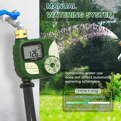 Hose Timer Water Timer for Garden Hose, Irrigation Timers with Brass Swivel