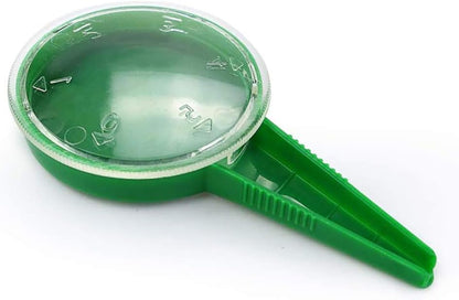 4 Pack Adjustable Hand Hold Sowing Seeds Dispenser, Seedlings Dibber and Widger Hole Puncher Garden Hand Tool Sets