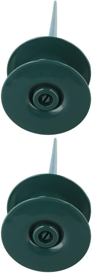 Garden Hose Roller Guide with Resin Wheel and Zinc Spike, Smooth Hose Path Protector for Yard and Garden Plants(2pcs)