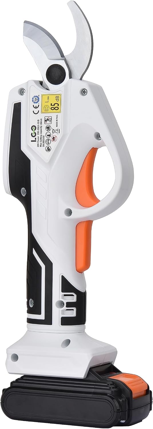 LIGO 7.2V Cordless Pruner for Garden Care with Safety Protection, Max 13mm Cutting Diameter incl. 2.0Ah Built-in Battery&Charger