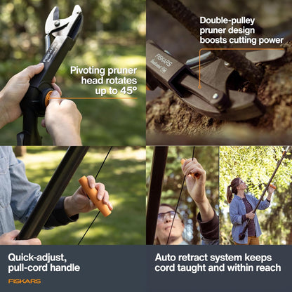 4-16 Ft XtendControl Extendable Pole Saw & Tree Pruner Modular Set