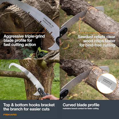 4-16 Ft XtendControl Extendable Pole Saw & Tree Pruner Modular Set