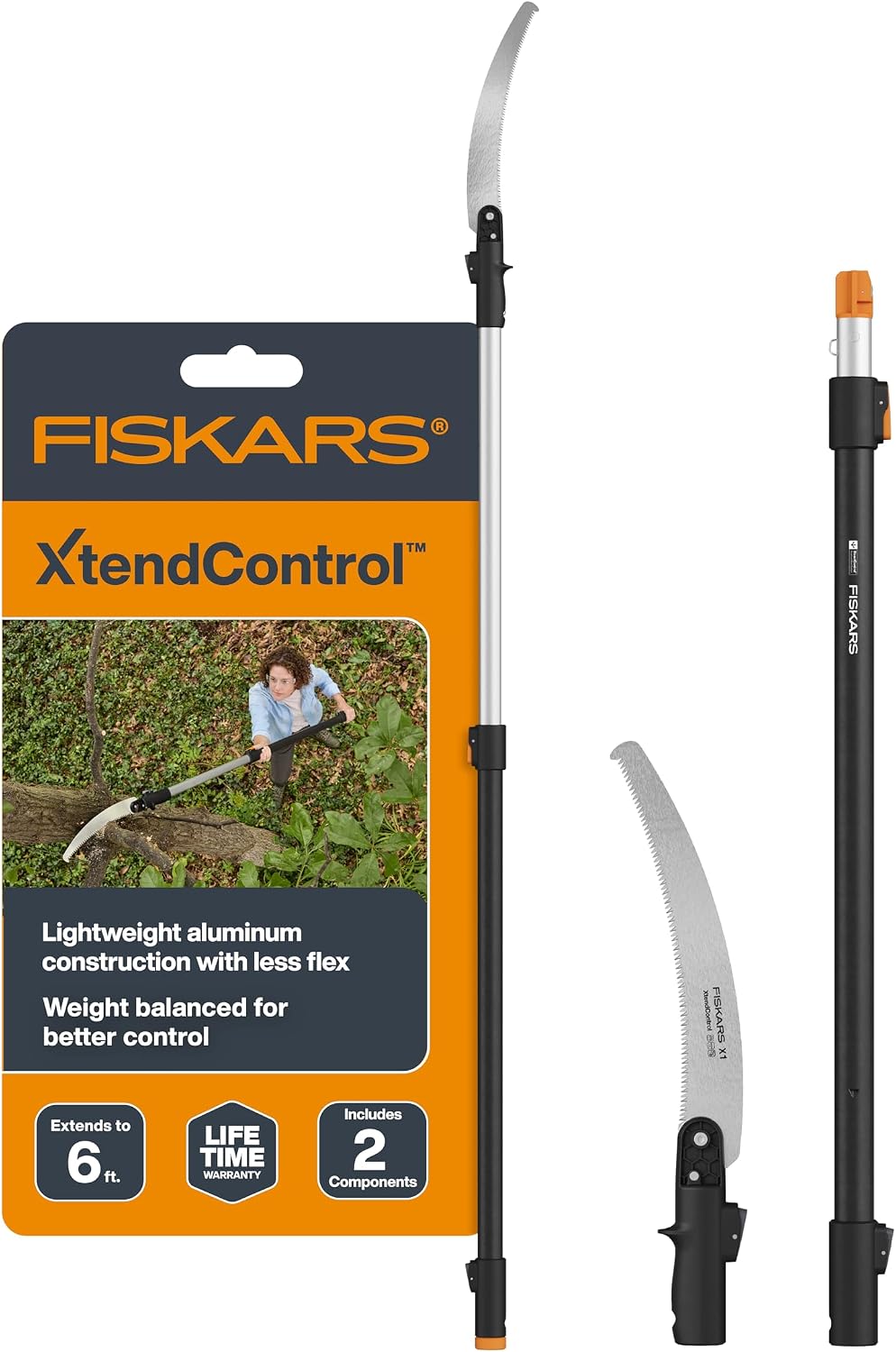 4-16 Ft XtendControl Extendable Pole Saw & Tree Pruner Modular Set