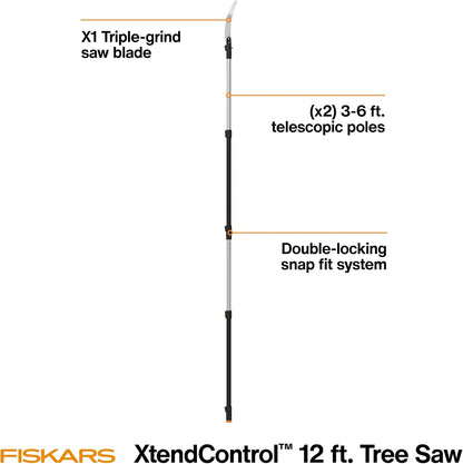4-16 Ft XtendControl Extendable Pole Saw & Tree Pruner Modular Set