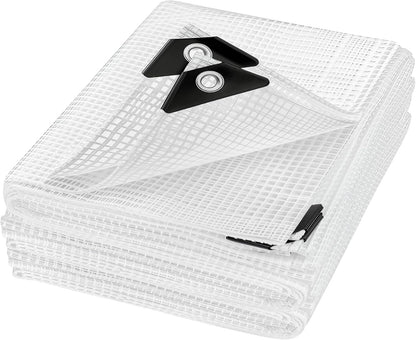 16MIL Reinforced Mesh Greenhouse Plastic Sheeting 8ft x 30ft
