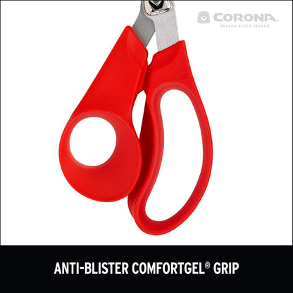 ComfortGEL Floral Scissors | Stainless Steel Garden Shears for Flowers & Stems | FS 3394,Red