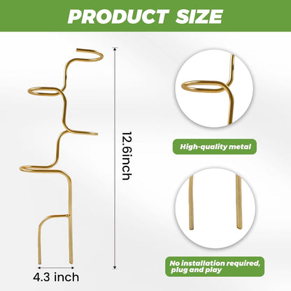 Plant Support Stakes - 3 Pack Durable Metal Trellis for Monstera