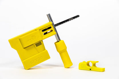 Wireless Remote Control Electric Pole Saw - 35ft High Reach Tree Pruner for DIY - Ultra Light Portable Design - Cuts 4" Branches Safely - Attaches to Any Telescopic Pole - SFT20-2 V2
