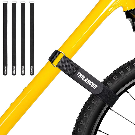 Bike Rack Straps, 4-Pack Bike Wheel Stabilizer Strap 26'' x 1.5''