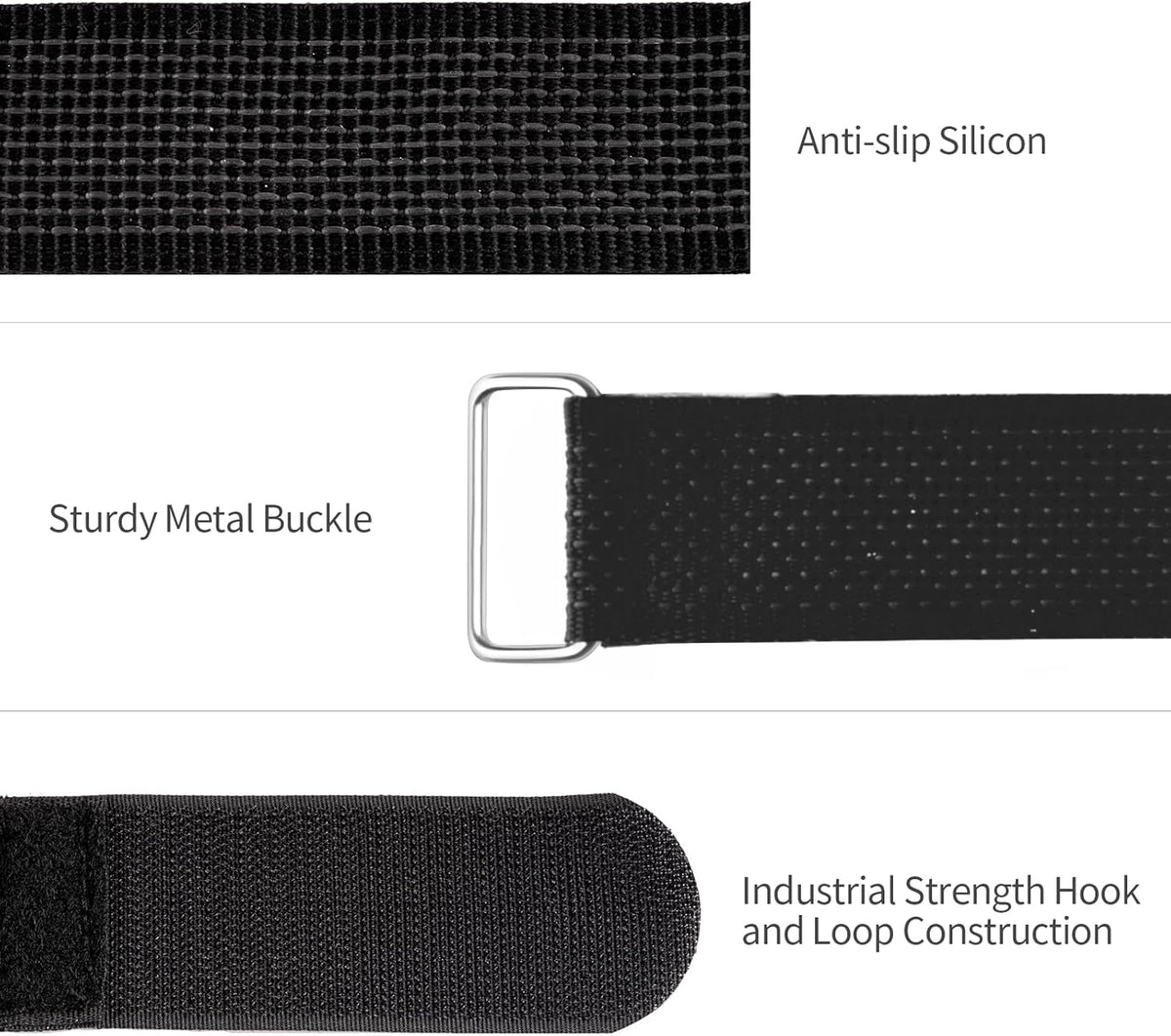 Bike Rack Straps, 4-Pack Bike Wheel Stabilizer Strap 26'' x 1.5''