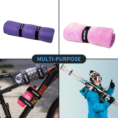 Bike Rack Straps, 4-Pack Bike Wheel Stabilizer Strap 26'' x 1.5''