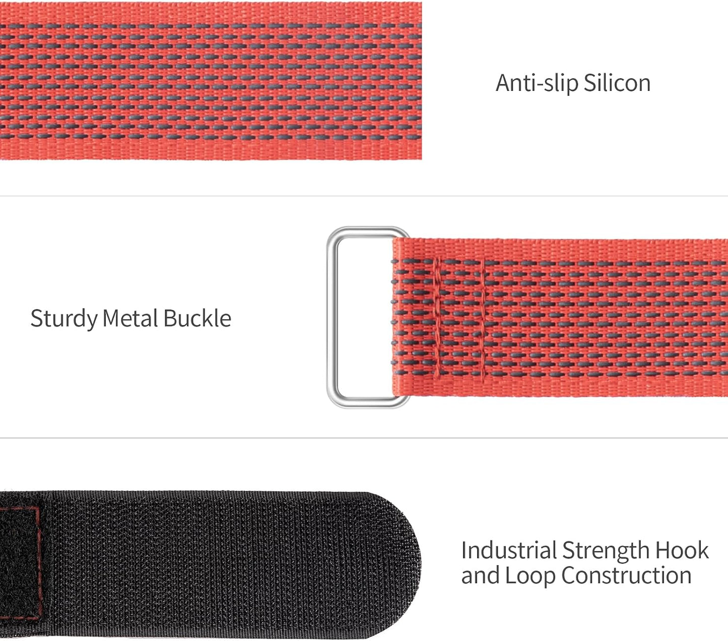 Bike Rack Straps, 4-Pack Bike Wheel Stabilizer Strap 26'' x 1.5''