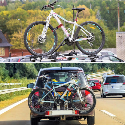Bike Rack Straps, 4-Pack Bike Wheel Stabilizer Strap 26'' x 1.5''