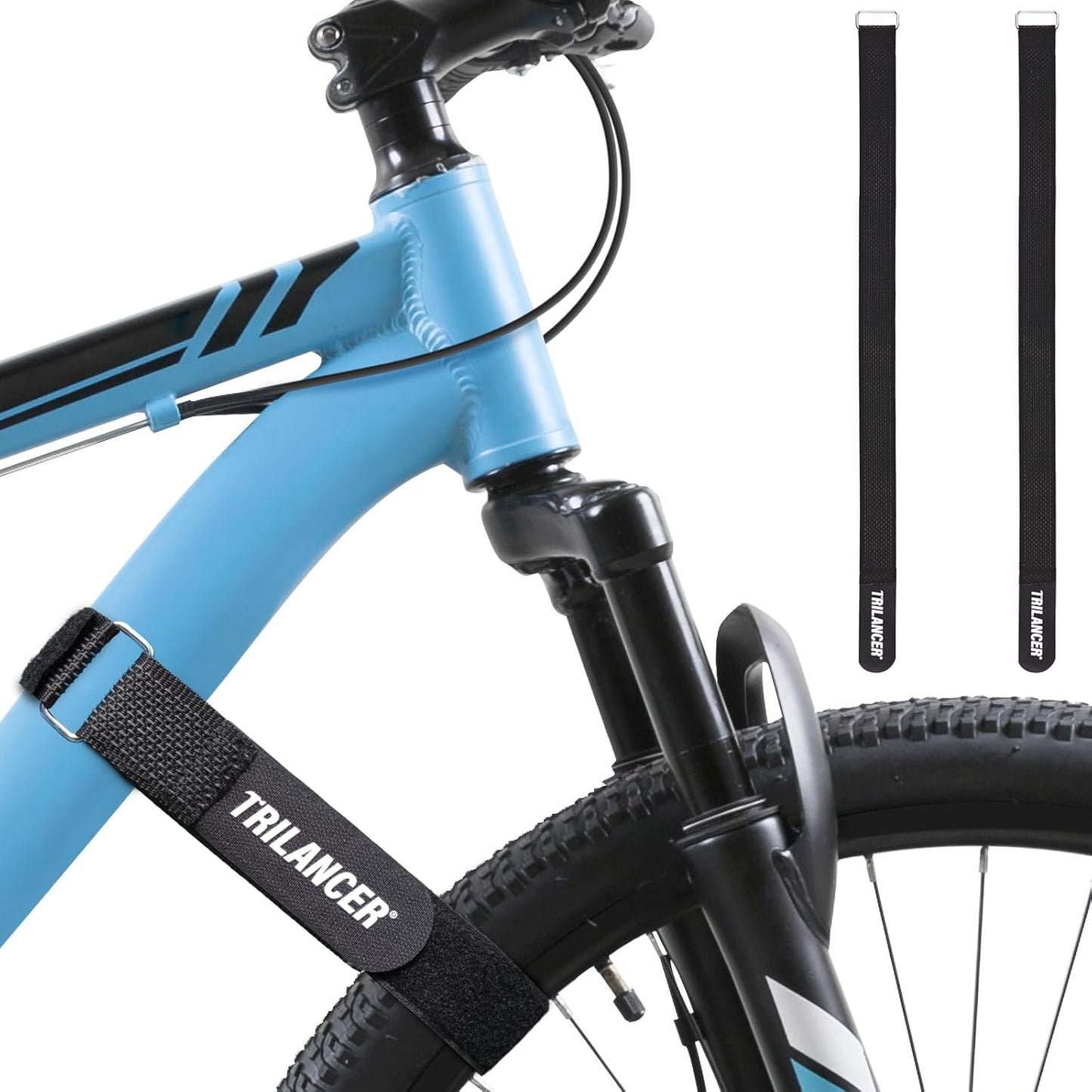 Bike Rack Straps, 4-Pack Bike Wheel Stabilizer Strap 26'' x 1.5''