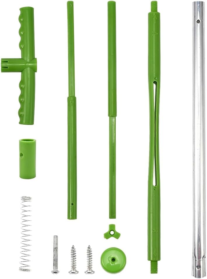 Stand Up Weed Puller Tool with Long Handle - 39" Garden Weeding Tool with 3 Claws - Detachable Weeder Hand Tool for Effortless Garden Weed Removal Without Bending or Kneeling