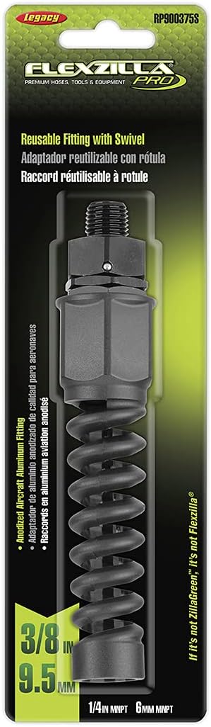 Pro Air Hose Reusable Fitting, 3/8 in. - RP900375