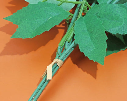 120pcs Kraft Paper Twist Ties Plant Ties 4inch Reusable Bread Twist Ties Cake pop Ties Cable Ties Candy Ties for Bags (Green)