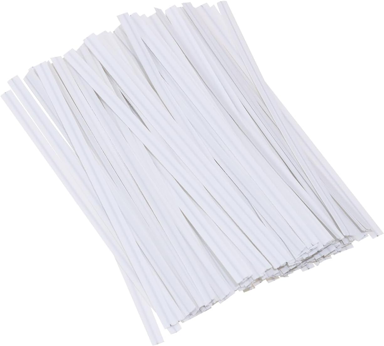 120pcs Kraft Paper Twist Ties Plant Ties 4inch Reusable Bread Twist Ties Cake pop Ties Cable Ties Candy Ties for Bags (Green)