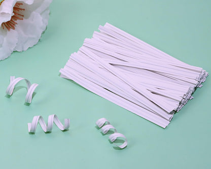 120pcs Kraft Paper Twist Ties Plant Ties 4inch Reusable Bread Twist Ties Cake pop Ties Cable Ties Candy Ties for Bags (Green)