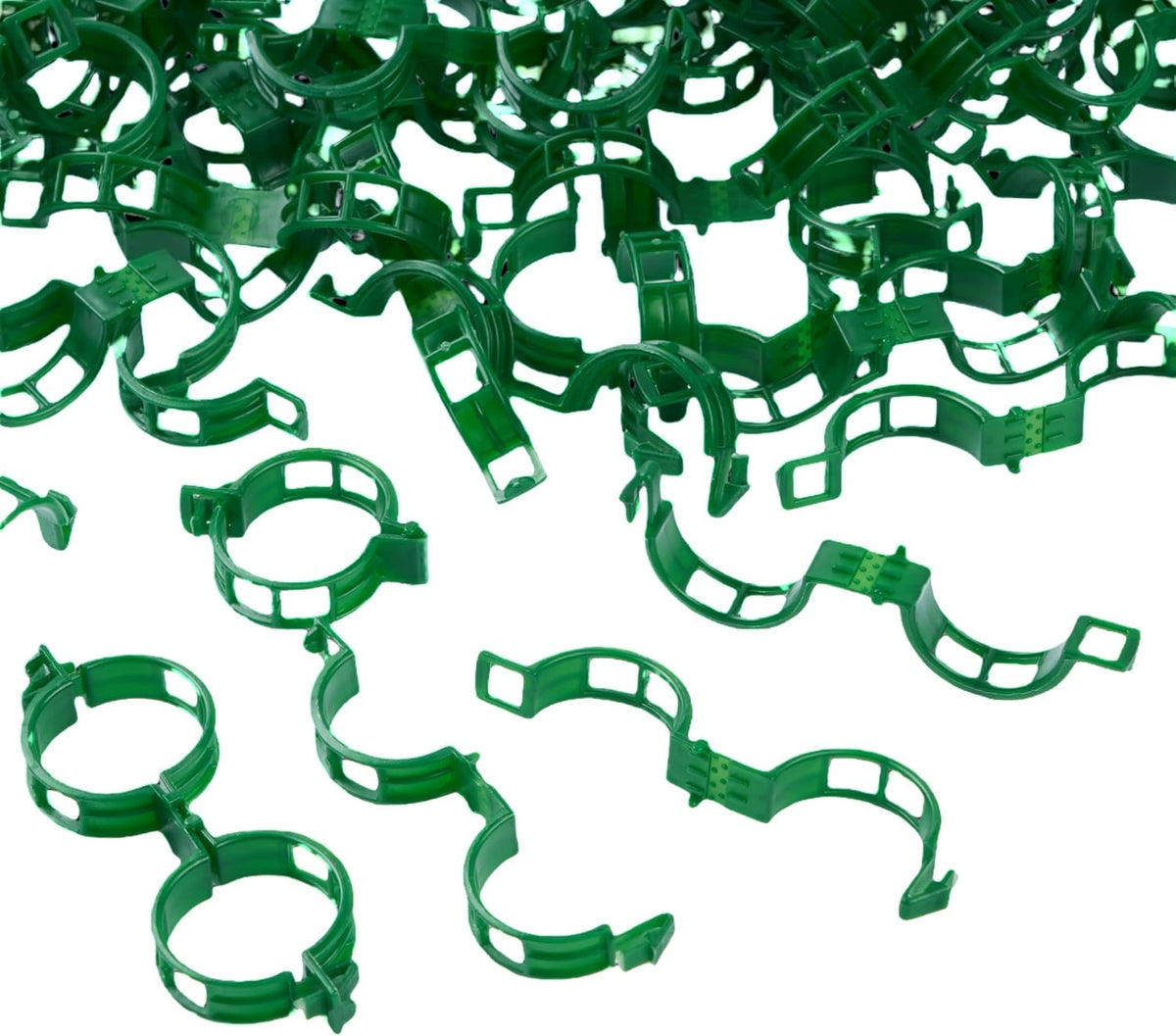 100Pcs Garden Vine Plant Support Clips Tomato Clip