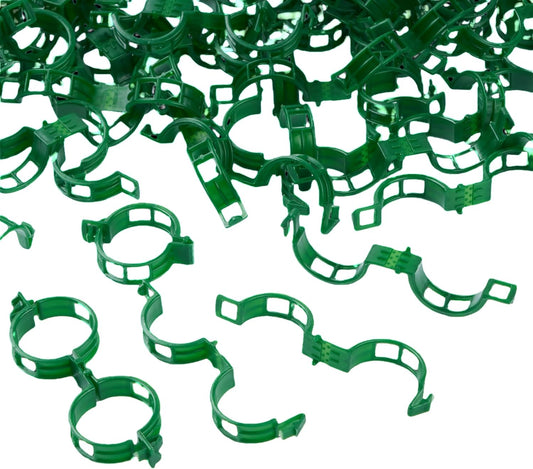 100Pcs Garden Vine Plant Support Clips Tomato Clip