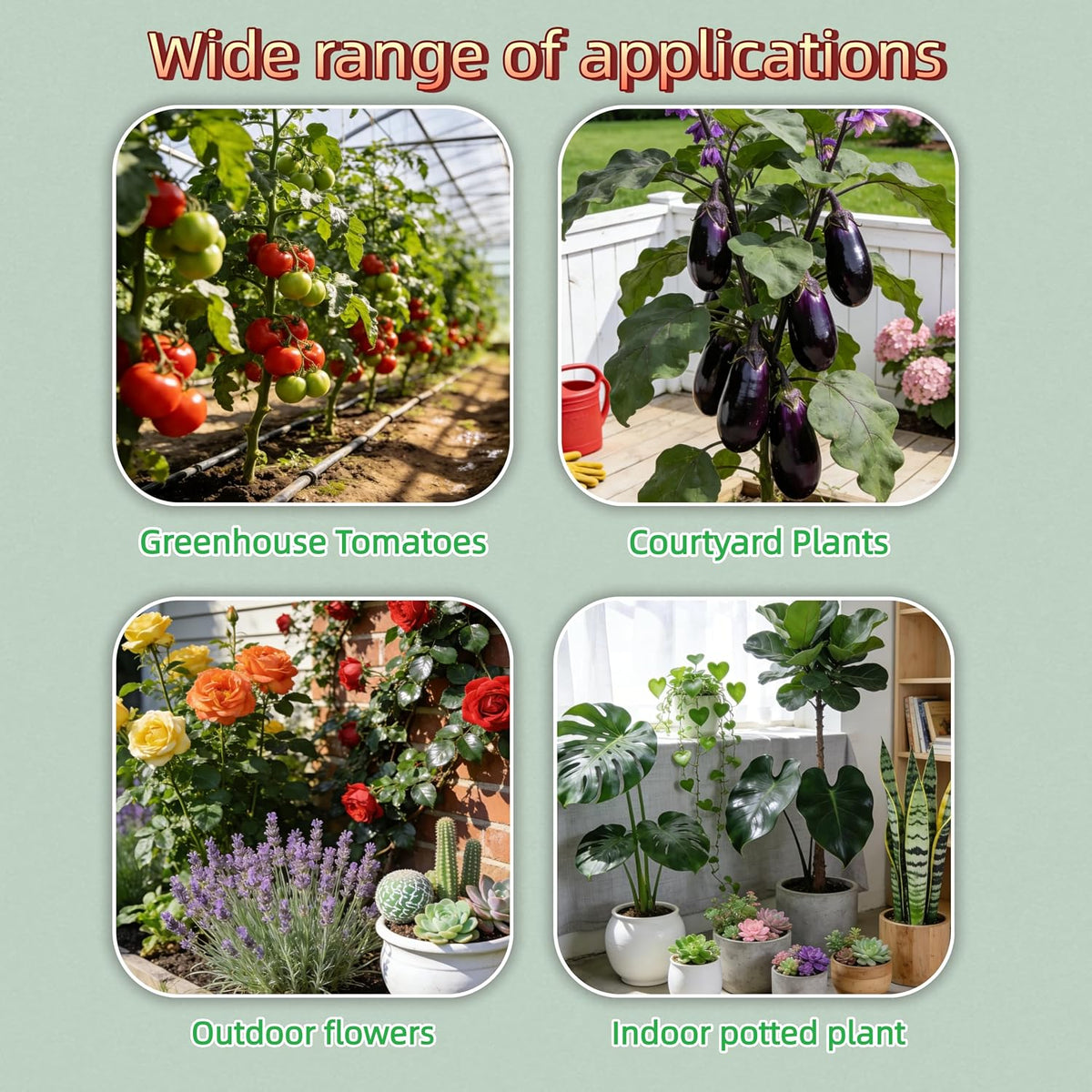 100Pcs Garden Vine Plant Support Clips Tomato Clip