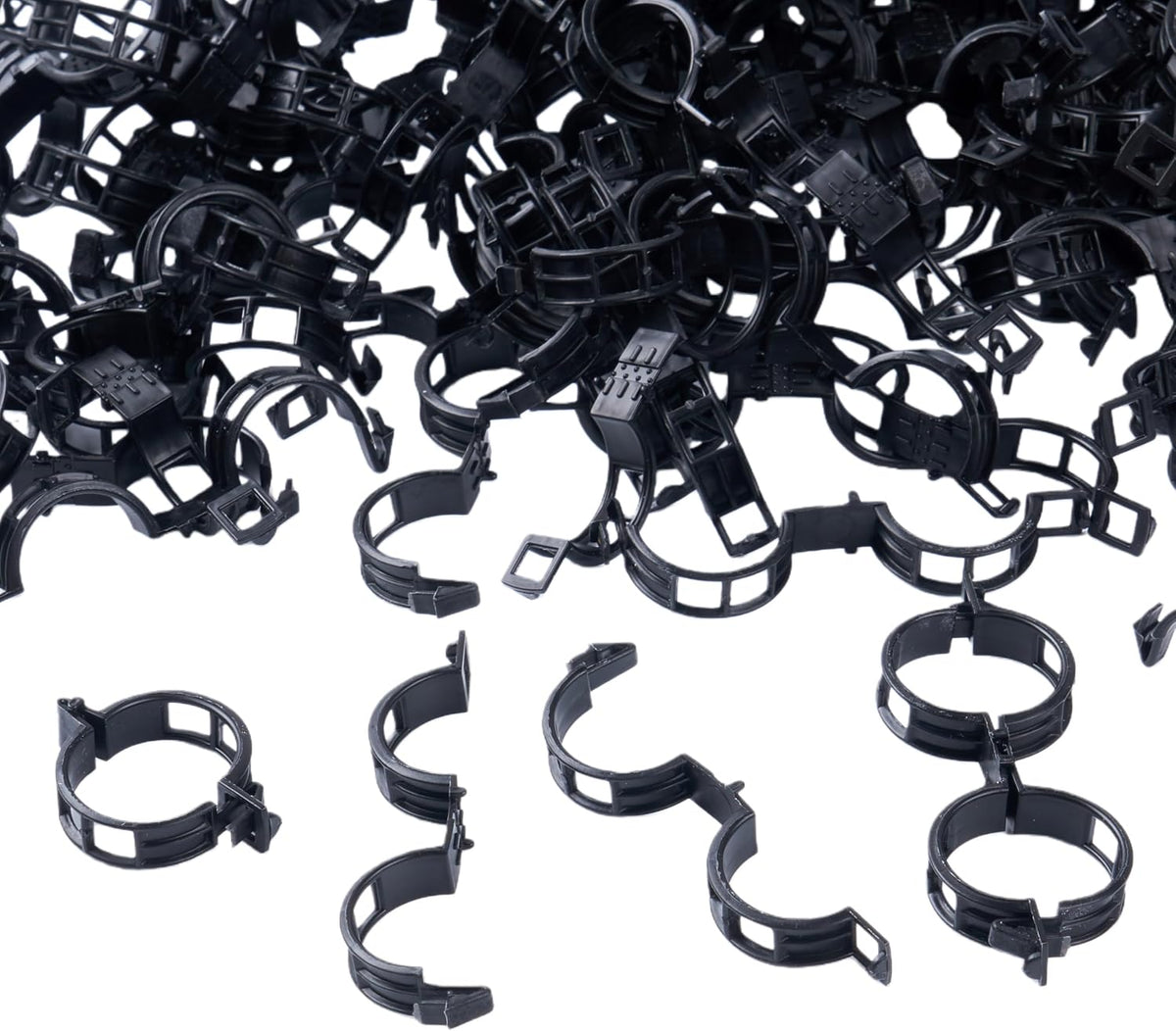 100Pcs Garden Vine Plant Support Clips Tomato Clip